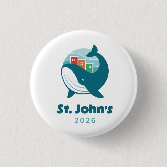 St. Johns Canada 2026 International Convention Pin (Front)
