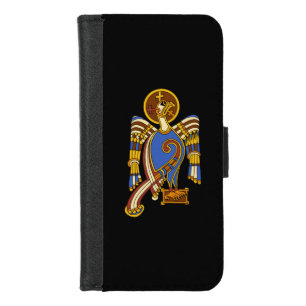 St. John's Eagle Celtic Knot Irish Medieval Art iPhone 8/7 Wallet Case