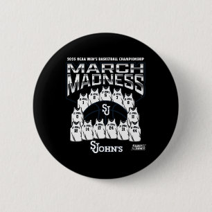 St. John's March Madness 2025 Men's Sketll Nil  Button