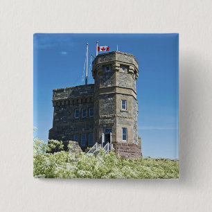 St. John's, Newfoundland, Canada, Cabot Tower, Pinback Button