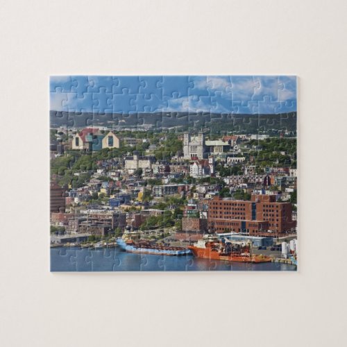St Johns Newfoundland Canada the coastline Jigsaw Puzzle