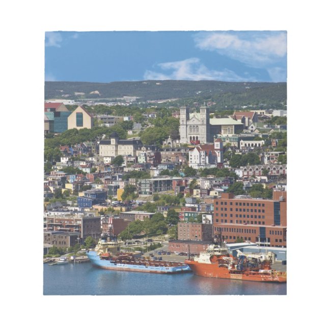 St. John's, Newfoundland, Canada, the coastline Notepad (Front)