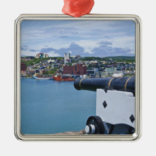 St. John's, Newfoundland, Canada, the waterfront Metal Ornament