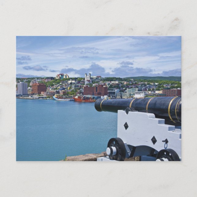 St. John's, Newfoundland, Canada, the waterfront Postcard (Front)