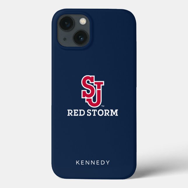 St. John's Red Storm | Add Your Name Case-Mate iPhone Case (Back)