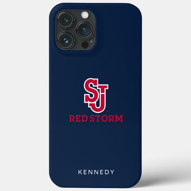 St. John's Red Storm | Add Your Name Case-Mate iPhone Case (Back)