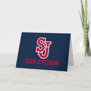 St. John's Red Storm Card