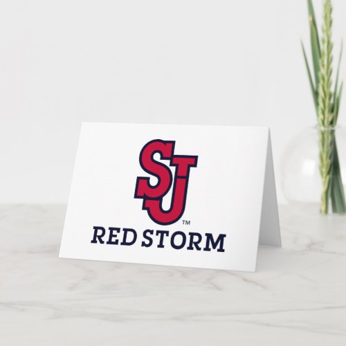 St Johns Red Storm Card