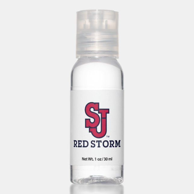 St. John's Red Storm Hand Sanitizer (Front)