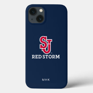 St. John's Red Storm Monogram iPhone 13 Case