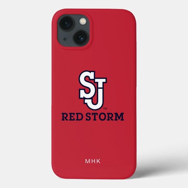 St. John's Red Storm | Monogram Case-Mate iPhone Case (Back)