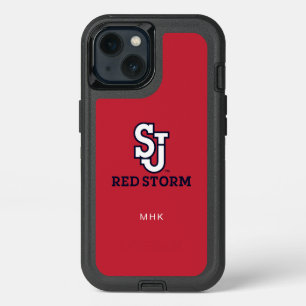 St. John's Red Storm Monogram iPhone 13 Case