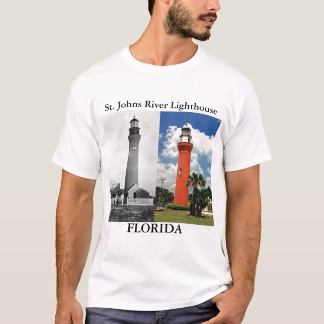 St. Johns River Lighthouse, Florida Shirt (Front)