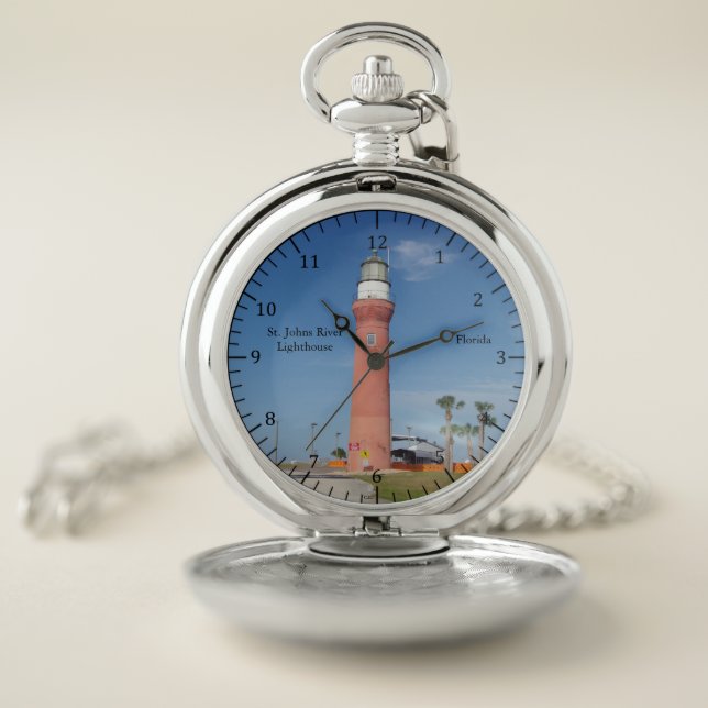 St. Johns River Lighthouse pocket watch (Inside)