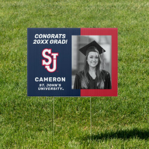 St. John's University Congrats Grad Sign