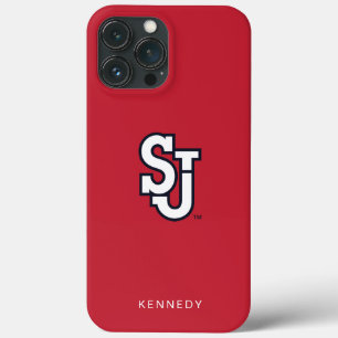 St. John's University SJ   Add Your Name iPhone 13 Pro Max Case