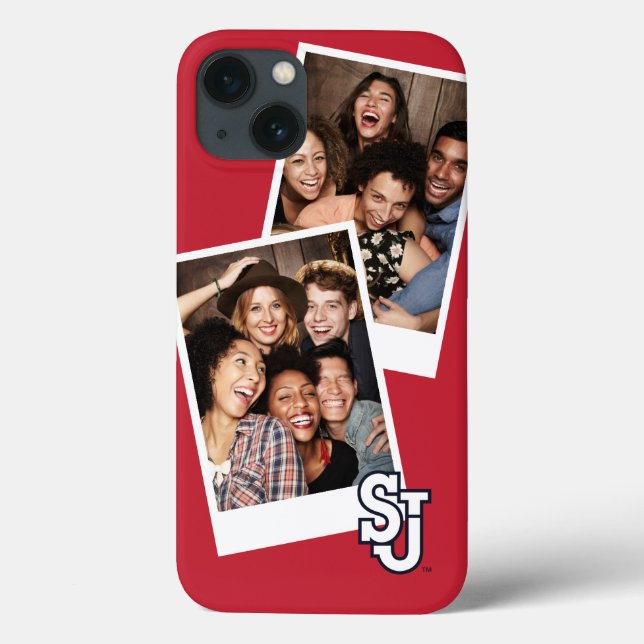 St. John's University SJ | Add Your Photo Case-Mate iPhone Case (Back)
