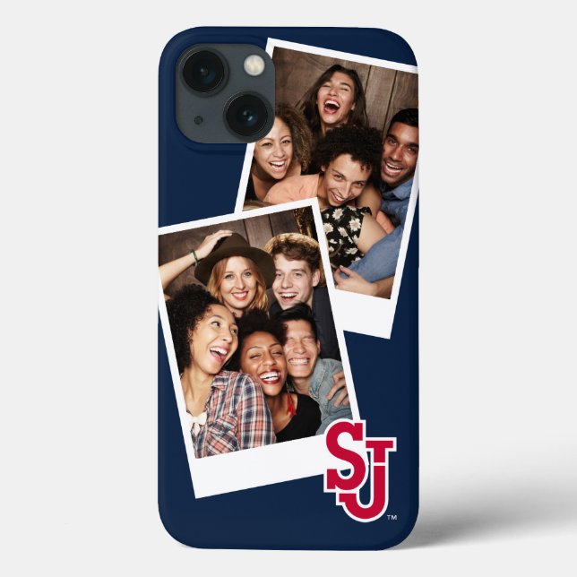 St. John's University SJ | Add Your Photo Case-Mate iPhone Case (Back)