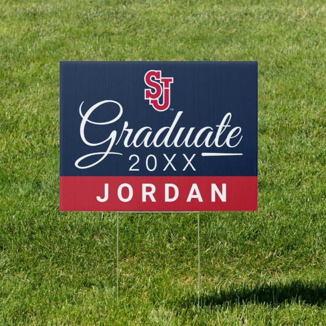 St. John's University SJ | Graduate Class of Sign (Insitu)