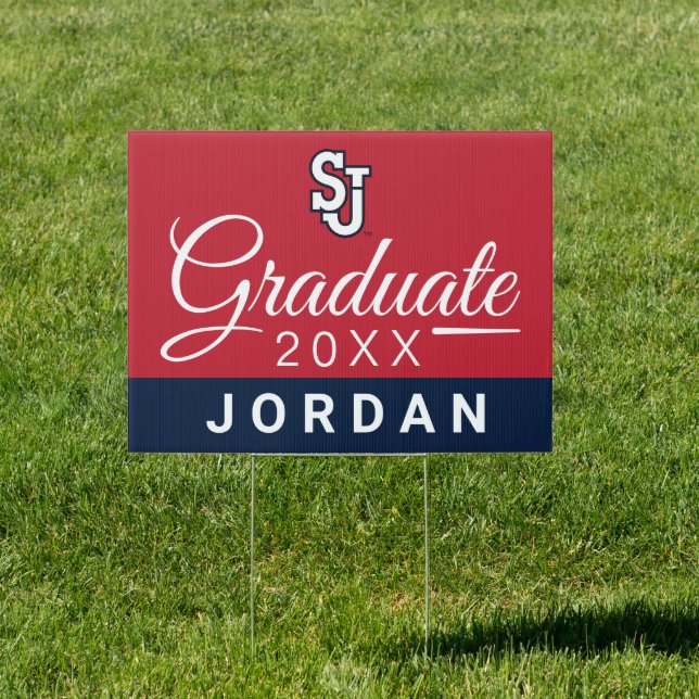 St. John's University SJ | Graduate Class of Sign (Insitu)