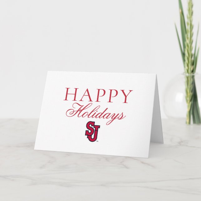 St. John's University SJ | Holiday Card (Front)
