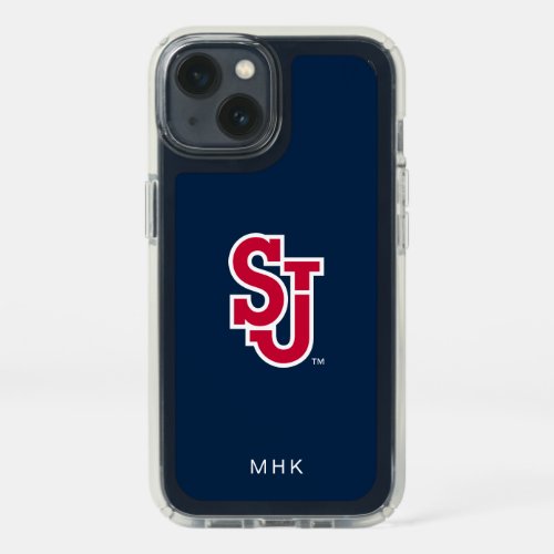 St Johns University SJ  Monogram Speck iPhone 13 Case