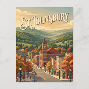 St. Johnsbury Vermont Postcard
