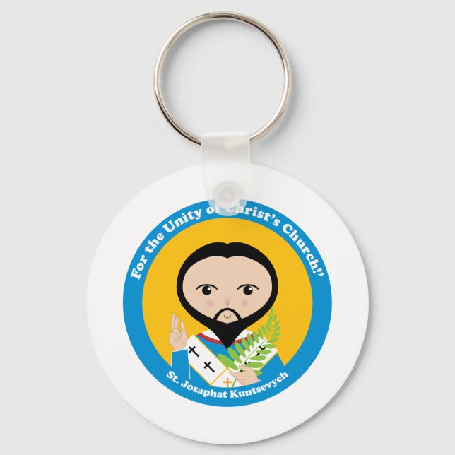 St. Josaphat Kuntsevych Keychain (Front)