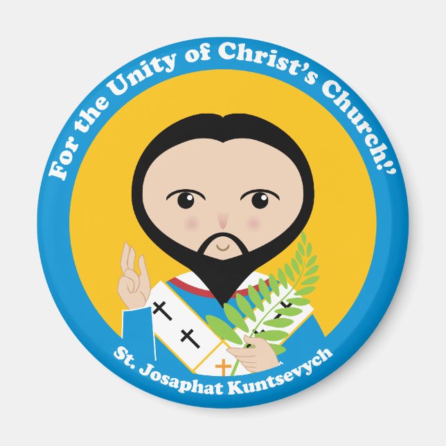St. Josaphat Kuntsevych Magnet (Front)