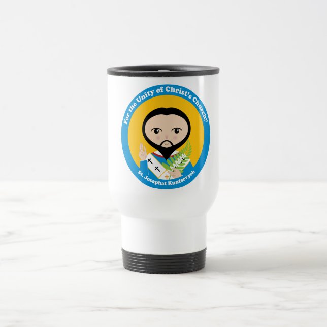St. Josaphat Kuntsevych Travel Mug (Center)