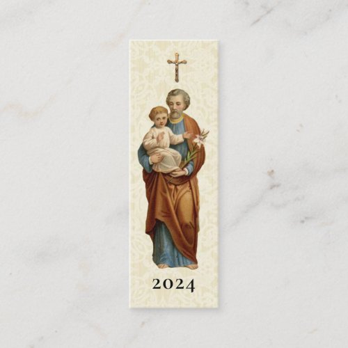 St Joseph Altar Feast Day Holy Card Favor