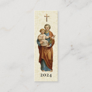 St. Joseph Altar Feast Day Holy Card Favor