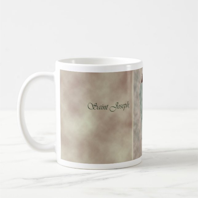 St. Joseph and Infant Jesus Coffee Mug (Left)