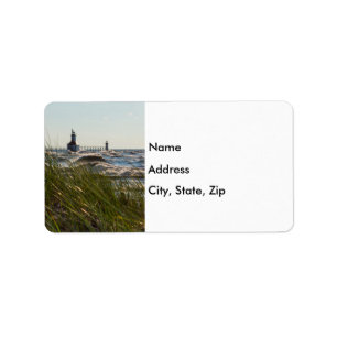 St Joseph Behind Sea Oats Address Label