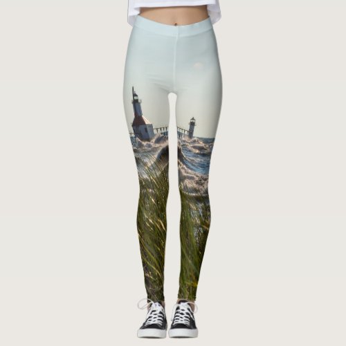 St Joseph Behind Sea Oats Leggings