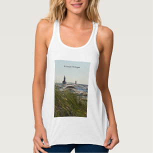 St Joseph Behind Sea Oats Tank Top
