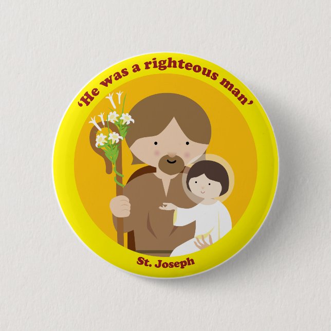 St. Joseph Button (Front)
