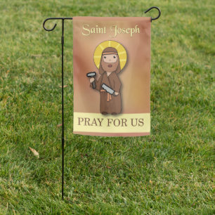 St. Joseph Catholic Feast Saints Day Pray for Us Garden Flag