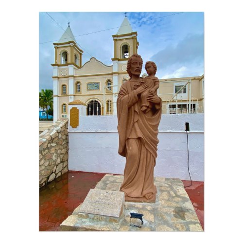 St Joseph  Child at Mission San Jose del Cabo   Photo Print