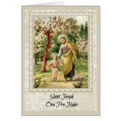 St. Joseph Child Jesus Holding Hands (Front)