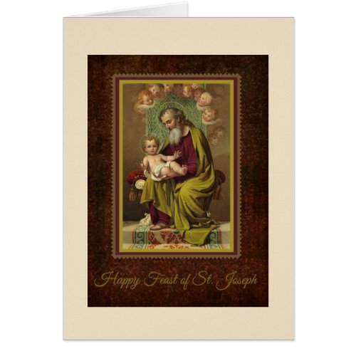 St Joseph Child Jesus Religious Prayer