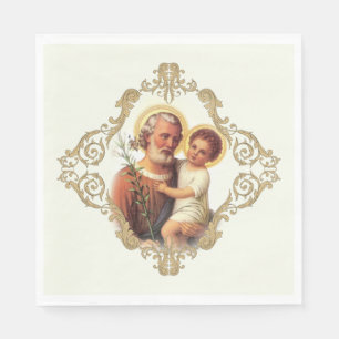 St. Joseph Fathers Day Feast Napkins