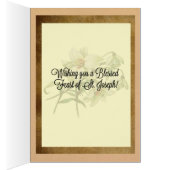 St. Joseph Feast Day Card (Inside (Right))