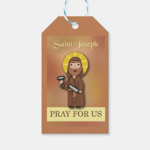 St. Joseph Feast Day Pray for Us Simple Catholic Gift Tags
