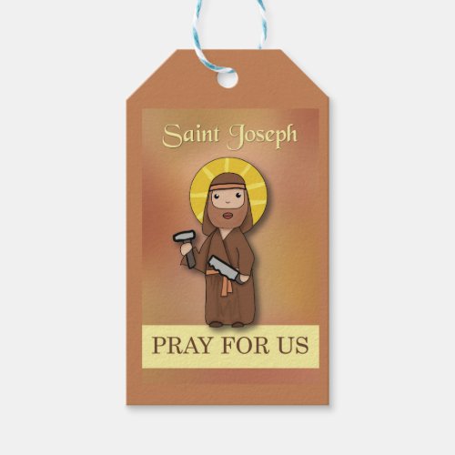 St Joseph Feast Day Pray for Us Simple Catholic Gift Tags