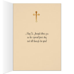 St. Joseph Feast Day Traditional Catholic Prayer | Zazzle