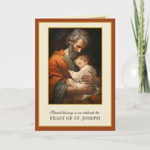 St Joseph Feast Religious Jesus Prayer Card
