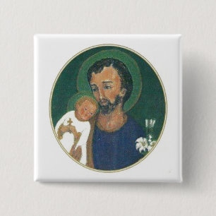 St. JOSEPH FOR THESE TIMES Button