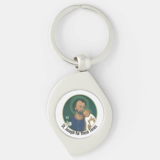 St Joseph for these Times Keychain
