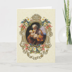 St. Joseph Jesus Catholic Condolence Thank You Card
